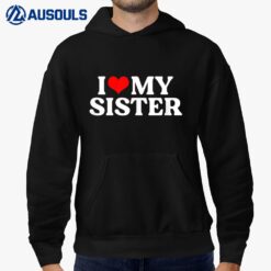 I Red Heart My Sister T-Shirt