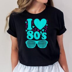 I Love The 80s Vintage eighties Retro 1980s Party Costume T-Shirt