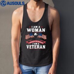 I Served In The Military I Am A Veteran Woman Tank Top