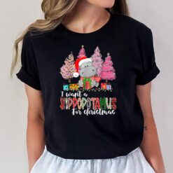 I Want A Hippopotamus For Christmas Hippo Xmas Ver 2 T-Shirt