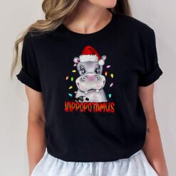 I Want a Hippopotamus for Christmas Merry Christmas Truck T-Shirt