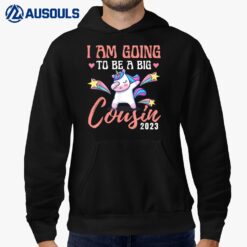 I am Going To Be a Big Cousin 2023 Pregnancy Announcement Hoodie