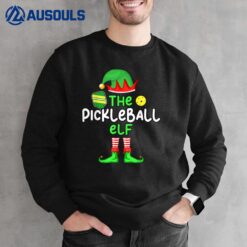 I'm The Pickleball Elf Christmas Family Matching Pajama Sweatshirt