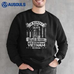 In Memory of Vietnam Veteran Sweatshirt