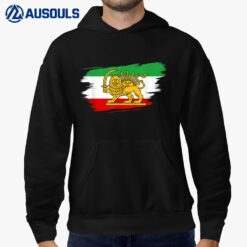 Iran For Women and For Men Iranian Flag Lion Persian Hoodie