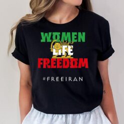Iranian Flag Support Women Of Iran Lion Sun Flag T-Shirt