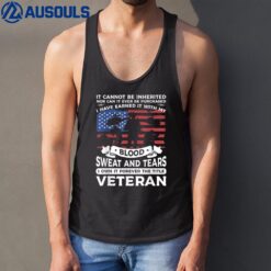 It Cannot Be Inherited Nor Can It Ever Be Purchased Veteran Tank Top