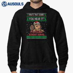 It's A Funny Squeaky Sound Ugly Christmas Sweater Squirrel Hoodie