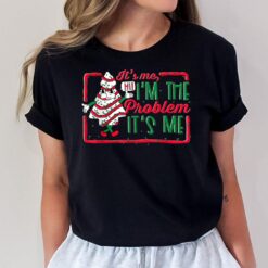 It's Me Hi I'm The Problem It's Me Christmas Tree Cake Kids T-Shirt