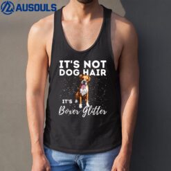 It's Not Dog Hair It's Boxer Glitter German Boxer Dog Owner Tank Top