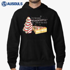 Its The Most Wonderful Time Of The Year Snack Cake Christmas Hoodie