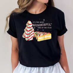 Its The Most Wonderful Time Of The Year Snack Cake Christmas T-Shirt