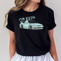 JDM Kawaii S14 240sx Baka Shark Chibi Graphic T-Shirt