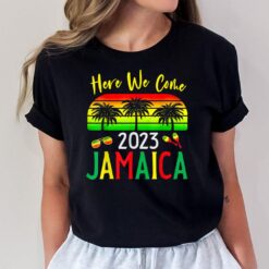 Jamaica 2023 Here We Come Matching Family Vacation Trip T-Shirt