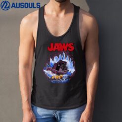 Jaws Mouth View Of Orca Poster Style Tank Top