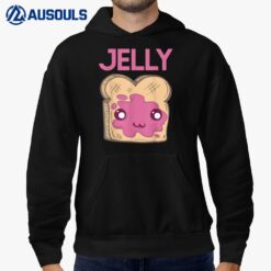 Jelly Funny Matching Peanut Butter and Jelly Couple Hoodie