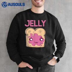 Jelly Funny Matching Peanut Butter and Jelly Couple Sweatshirt