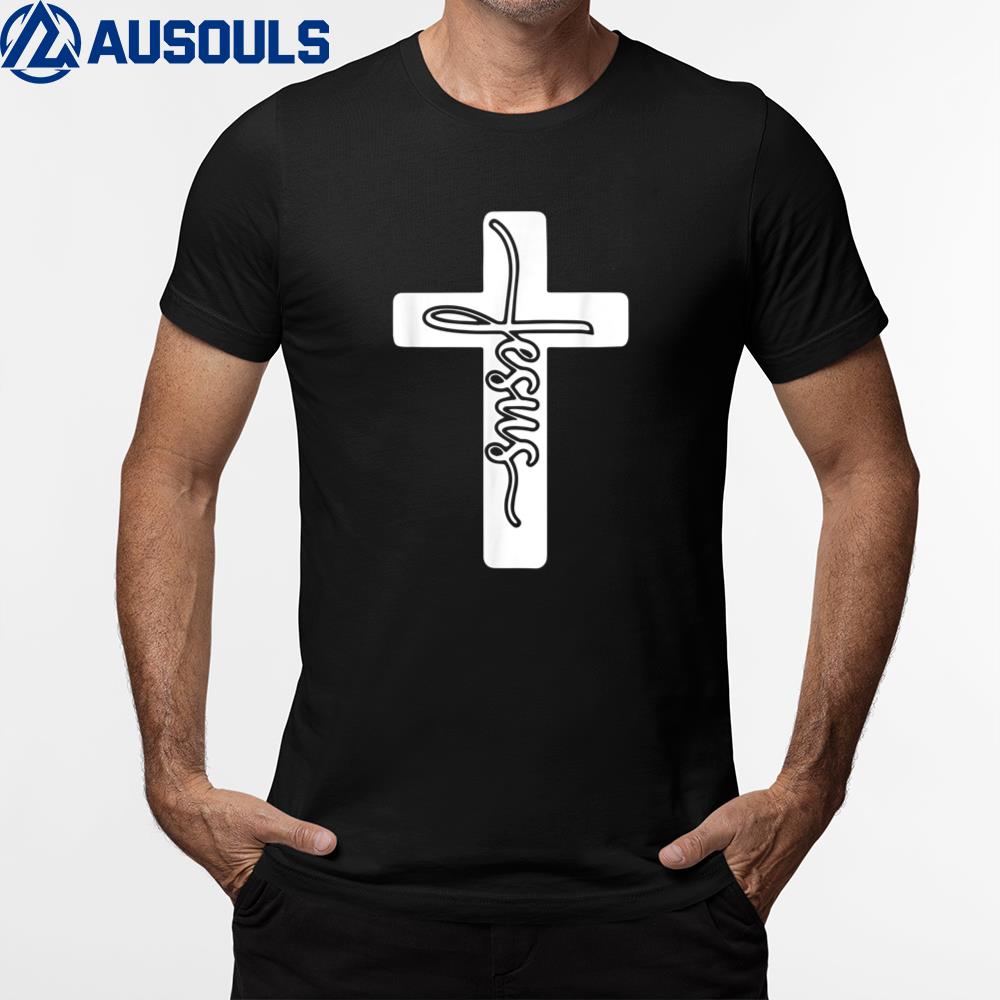 Jesus Christ Cross Bible Verses Church God Faith Christians T-Shirt Hoodie Sweatshirt For Men Women