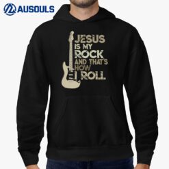 Jesus Is My Rock And That Is How I Roll Tshirt Christian Premium Hoodie