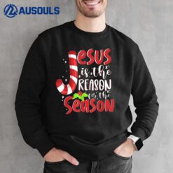 Jesus Is The Reason For The Season Christmas X-Mas Christian  Ver 2 Sweatshirt