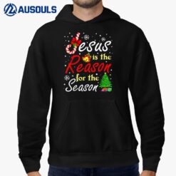 Jesus Is The Reason For The Season Funny Christmas Pajamas Ver 2 Hoodie