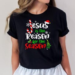 Jesus is The Reason for The Season Christian Faith Christmas T-Shirt