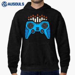 Jewish Video Game Gamer Hanukkah Chanukah Men Boy Youth Kids Hoodie