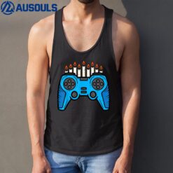 Jewish Video Game Gamer Hanukkah Chanukah Men Boy Youth Kids Tank Top