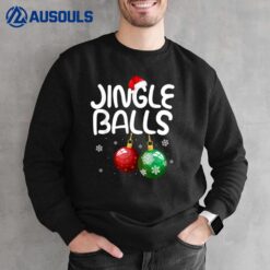 Jingle Balls Christmas Funny Matching Couple Chestnuts Sweatshirt