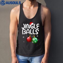 Jingle Balls Christmas Funny Matching Couple Chestnuts Tank Top