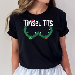 Jingle Balls Tinsel Tits Christmas Matching Couple Chestnuts T-Shirt