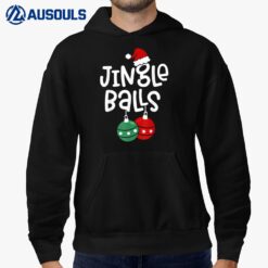 Jingle Balls Tinsel Tits Couple Christmas Couples Matching Hoodie