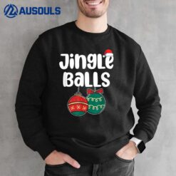 Jingle Balls Tinsel Tits Couples Christmas Matching Couple  Ver 2 Sweatshirt