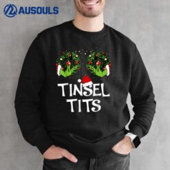 Jingle Balls Tinsel Tits Couples Christmas Matching Couple Ver 2 Sweatshirt