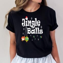 Jingle Balls Tinsel Tits Funny Christmas Matching Couple Tee T-Shirt