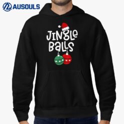 Jingle Balls Tinsel Tits Funny Matching Couple Chestnuts Hoodie