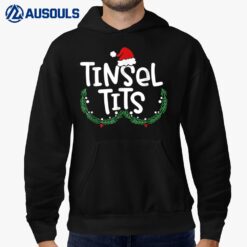 Jingle Balls Tinsel Tits Matching Couple Christmas Lovers Hoodie