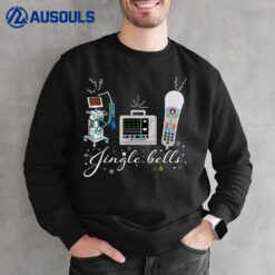 Jingle Bell Telemetry Nurse Christmas Crew Tele Tech Xmas Sweatshirt