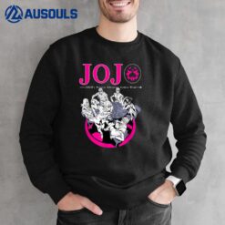 JoJo's Bizarre Adventure Season 4 Characters & Logo Sweatshirt