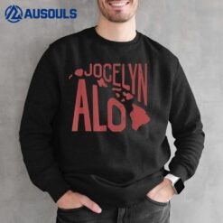 Jocelyn Alo Islands Official Merch Red Sweatshirt