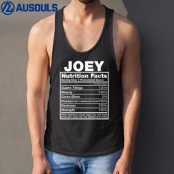 Joey Nutrition Facts  Joey Name Birthday Tank Top