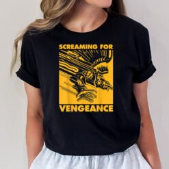 Judas Priest - Screaming For Vengeance Gold Square T-Shirt