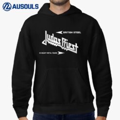Judas Priest  British Sl Asphalt Hoodie