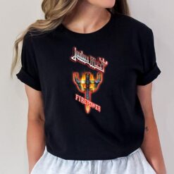Judas Priest Fire Power Emblem T-Shirt