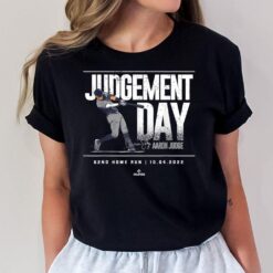 Judgement Day - 62nd Home Run Aaron Judge New York MLBPA T-Shirt