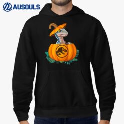 Jurassic World Halloween Dinosaur Pumpkin Logo Hoodie