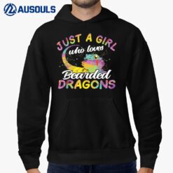 Just A Girl Who Loves Bearded Dragons Hoodie