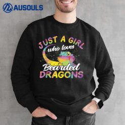 Just A Girl Who Loves Bearded Dragons Sweatshirt