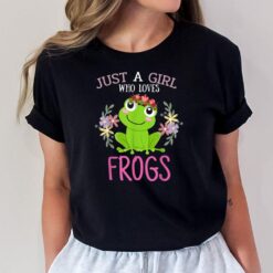 Just A Girl Who Loves Frogs - Frogs Lover T-Shirt