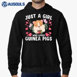 Just A Girl Who Loves Guinea Pigs Cute Guinea Pig Hoodie